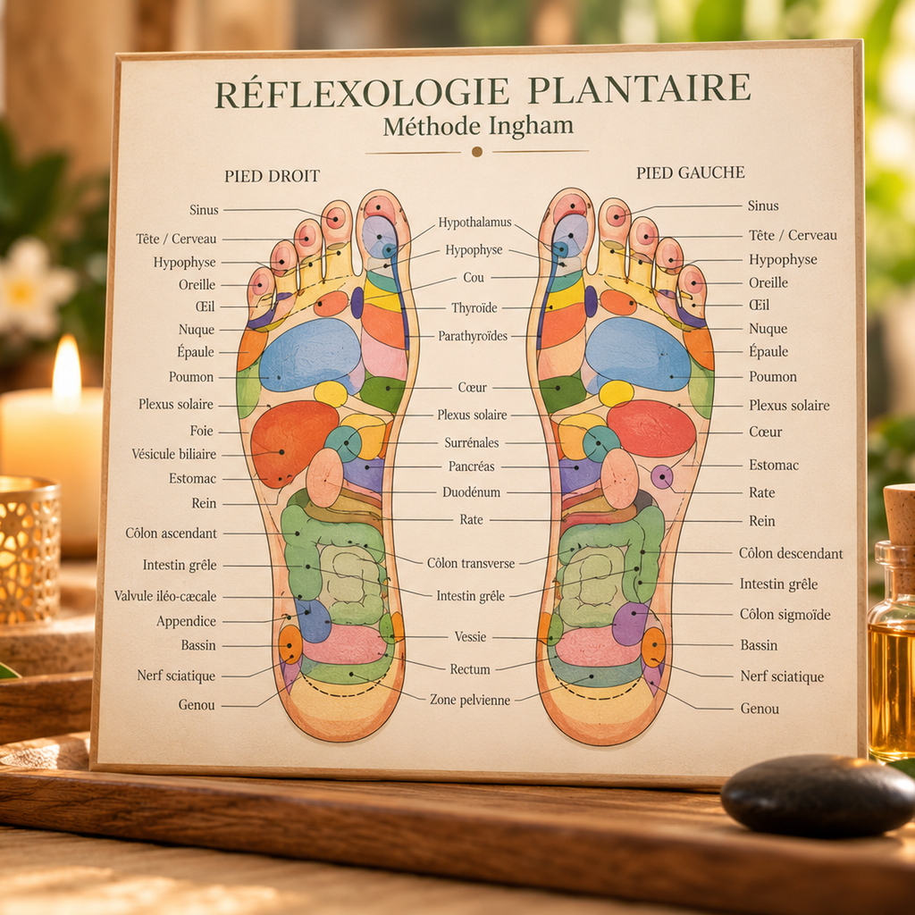 Réflexologie plantaire à Villeneuve-Loubet ou à domicile