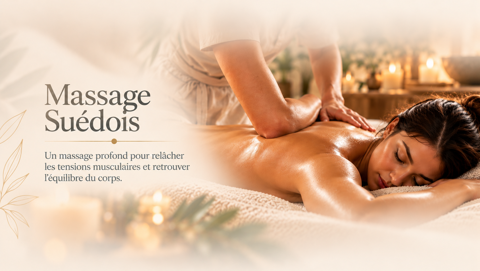 Massage suédois à Villeneuve-Loubet