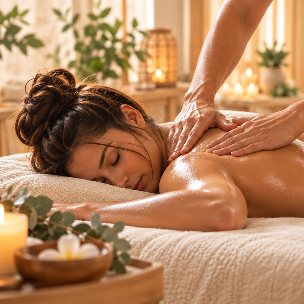 Massage californien à Villeneuve-Loubet