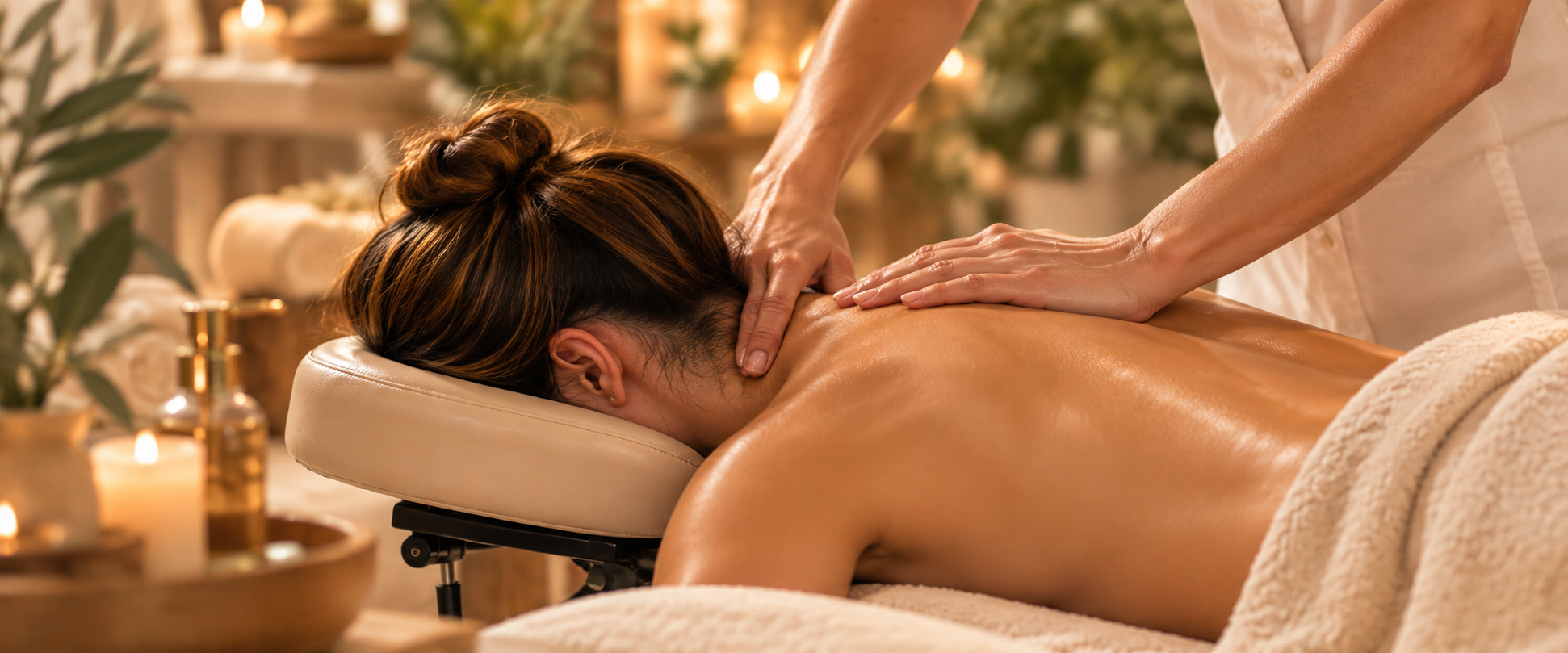 Massage Amma Express dos, nuque épaules à Villeneuve-Loubet.
